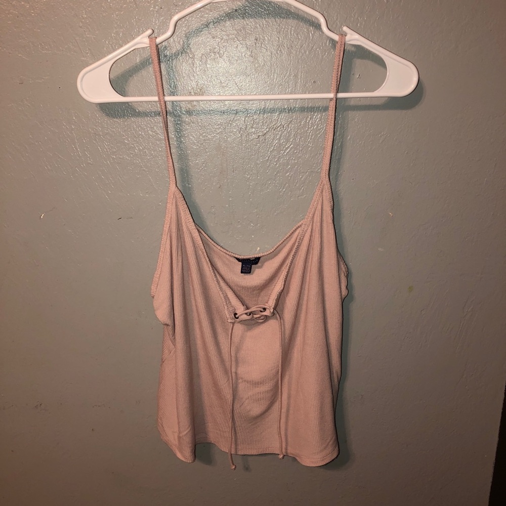 Aeropostale blush crop top